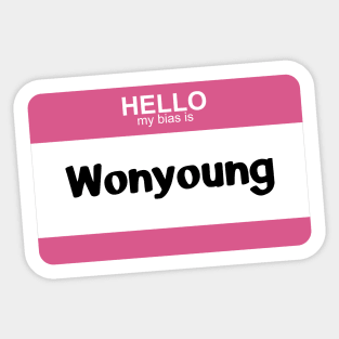 My bias is Wonyoung Sticker